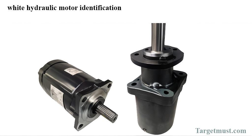 white hydraulic motor identification