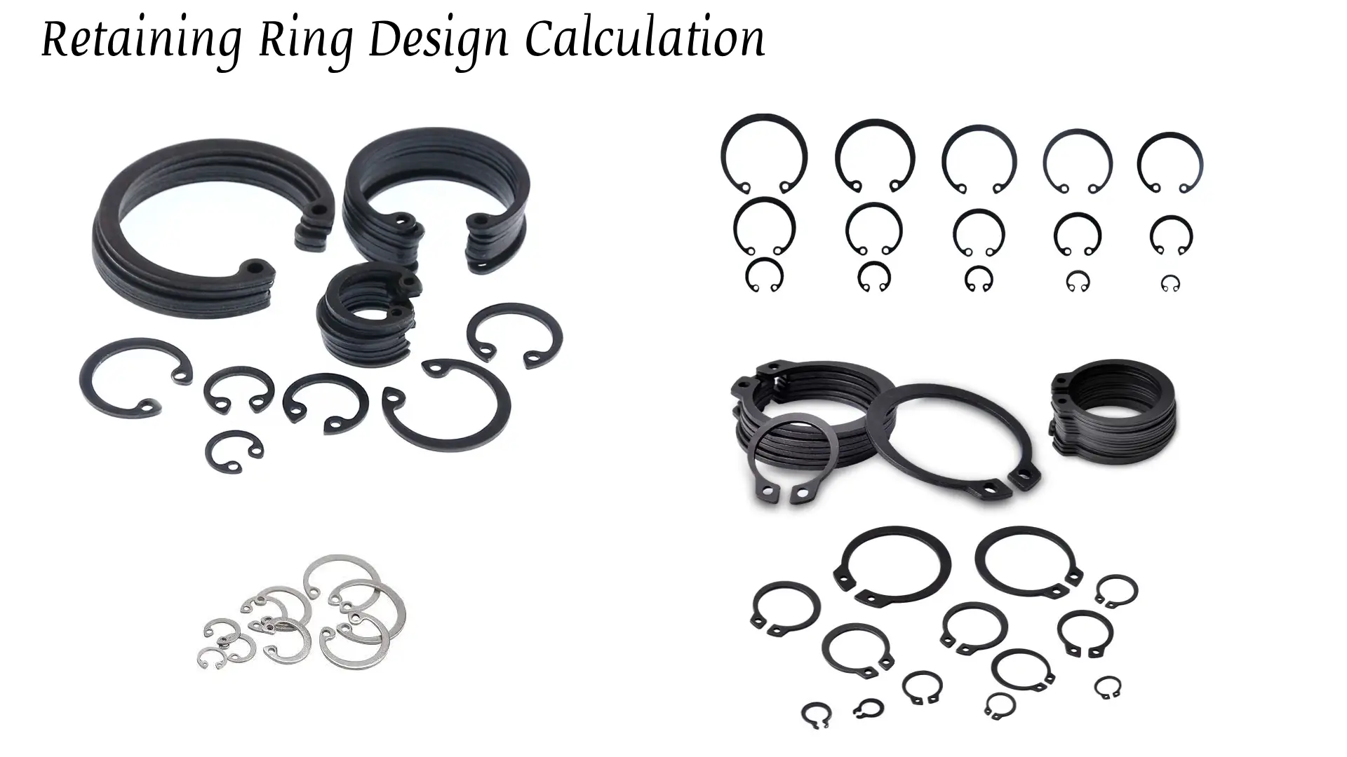 Retaining Ring Design Calculation