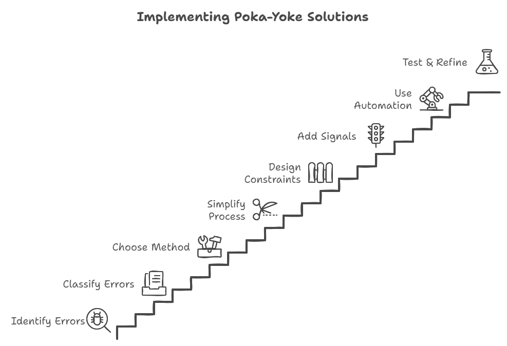 History and origin of poka-yoke methodology